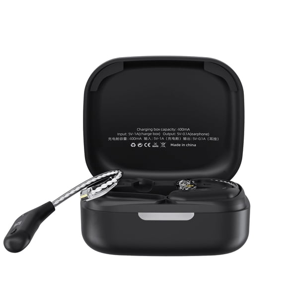 EZ EAR ZS10 Pro X Bluetooth KZ AZ09 Adaptador inalámbrico IEM Bluetooth 5.4 módulo de Aislamiento de Ruido C-Pin Auriculares Bluetooth para KZ EDX/ZSN Pro X/Castor,CCA CRA