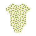 thumbnail image 6 of Rocae Green Frog for Baby Cotton Short-Sleeve Bodysuits for Unisex Onesies Bodysuit-3 Months, 6 of 7