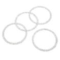 thumbnail image 4 of Bling Car Speaker Trim,  Decoration Car Door Speaker Protective Rings Rhinestone Style 4PCS  for Vehicle Modification, 4 of 8