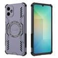 thumbnail image 2 of Designed for Samsung Galaxy A06 Heavy Duty Magnetic Phone Case,Compatible with Mag-safe,Military Grade Drop Protection,Dropproof Anti-fall Tough Rugged Durable Shockproof Phone Case,Purple, 2 of 11