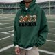 thumbnail image 2 of Gibobby Sudadera con capucha unisex para pareja sudadera atlética de gran tamaño(Verde,M), 2 of 4