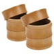 thumbnail image 4 of 2 botes de bambú para té, recipientes portátiles para almacenar granos de café, alimentos, dulces y especias con tapa, 4 of 8