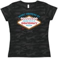 thumbnail image 3 of Inktastic Las Vegas Stays At Grandma's Women's T-Shirt, 3 of 5