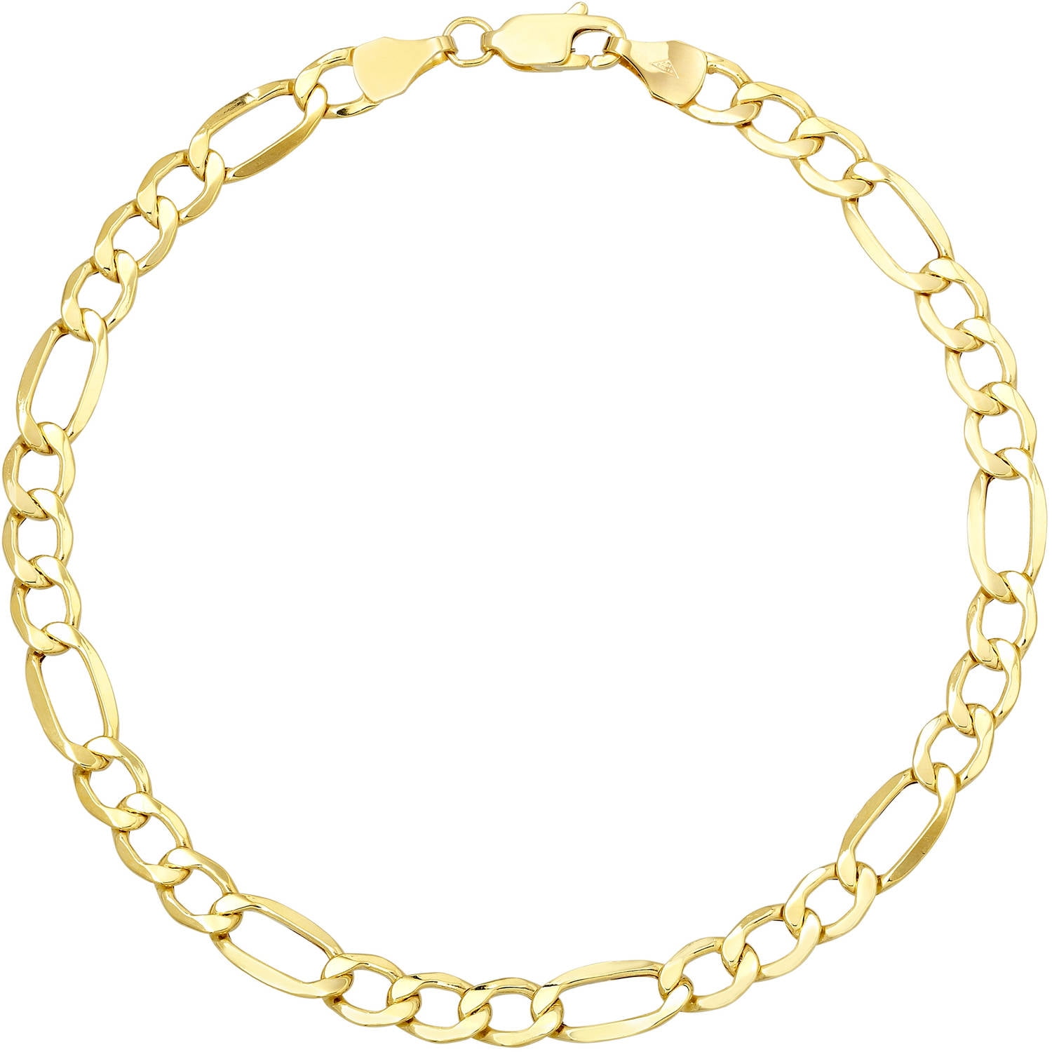 Religious Charm Pendant Jewels By Lux 10k Yellow Gold CZ Cubic Zirconia Unisex Cross Ht:26mm x W:14mm