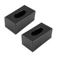 thumbnail image 1 of 2X Caja de PañUelos Caja de PañUelos de Madera Rectangular Caja de PañUelos de Madera de Elegancia Natural, 1 of 5