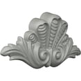 thumbnail image 2 of Ekena Millwork 5 1/2"W x 2 3/4"H x 3/4"P Bordeaux Leaf Center Onlay, 2 of 6