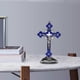 thumbnail image 5 of Crucifijo y soporte Estatuilla Cristo en Jesús Crucifixión Regalos católicos Artesanía Iglesia Decoración para la iglesia Oficina Hogar , Yotijar Crucifijo Cruz, 5 of 9