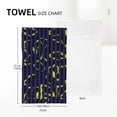 thumbnail image 4 of YFYANG Absorbent Towel, Soft Skin-Friendly Garden Flower Art Washcloth Bath Towel, Suitable for All Skin, 27.5 x 16-inch, 4 of 7