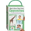 Slide and Learn Flashcards - Opposites (Cards)