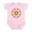 Petal Pink, variant on CafePress - Native Star Burst 4 Directions Infant Bodysuit - Baby Light Bodysuit, Size Newborn - 24 Months