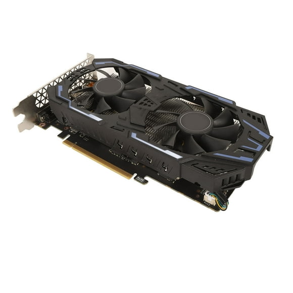 Carte graphique GTX1060, GDDR5 192 bits GPU, 2 Fan de refroidissement PCIe 3.0 X16 Carte vidéo de jeu, carte graphique PC de bureau avec HDMI, DVI, ports DP
