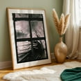thumbnail image 6 of Window Bound Palms - Ivanhoe California Photography Black and White Abstract Palm Tree Minimalist Botanical Tropical Nature Unframed Wall Art Print 32 x 48 inches, 6 of 60
