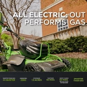 Greenworks 82V 21 Self-Propelled Lawn Mower, 8.0Ah Battery + Dual Port Charger