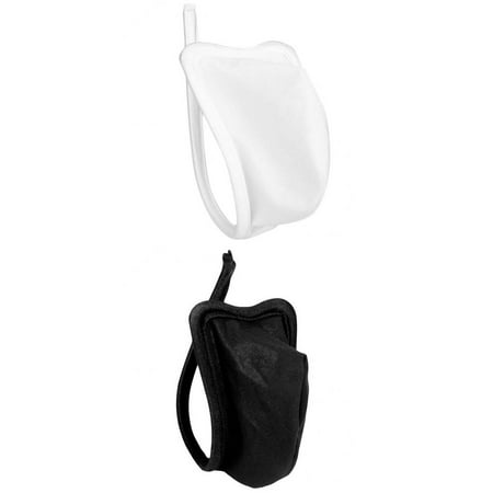 

2 Pieces Men Panties Comfortable Black And White