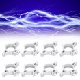 thumbnail image 4 of Isolateurs Électriques de Clôture, 50pcs Isolateurs Électriques de Borne de Clôture, Utilisation Multidirectionnelle, Matériel, Portable et Léger, Performance Stable, pour la Ferme, 4 of 8