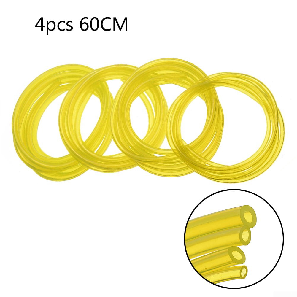 4pcs 4 Sizes Fuel Line Hose Gas Pipe Tubing For Trimmer Chainsaw Blower Part Set 
