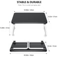 thumbnail image 4 of Escritorio Plegable para Laptop Youpehom 43x31x21 cm Bandeja Portátil, 4 of 7