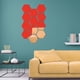 thumbnail image 3 of Wall Sticker Decal Honeycomb Mirror, Mirror Wall Stickers 12 Pcs Hexagonal For Bedroom Living Room For Home Decoration, 3 of 8
