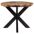 thumbnail image 2 of vidaXL Dining Table Oval 200x100x75 cm Solid Reclaimed Wood, 2 of 5