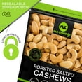 thumbnail image 6 of Nut Cravings Roasted Cashews Lightly Salted, Whole (16oz - 1 lbs), 6 of 10