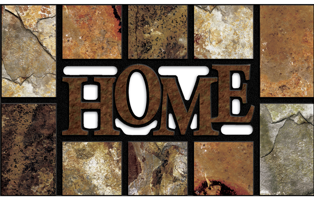 Home Slate Outdoor Entry Mat, 1 Each