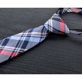 thumbnail image 2 of Spring Notion Boy's Tartan Plaid Woven Zipper Tie, 2 of 5