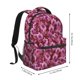 thumbnail image 2 of Fotbe Orchids Flowers Mochila Casual con Estampado para Escuela, Viajes y Actividades al Aire Libre - Duradera, Ligera y Cómoda, 2 of 5