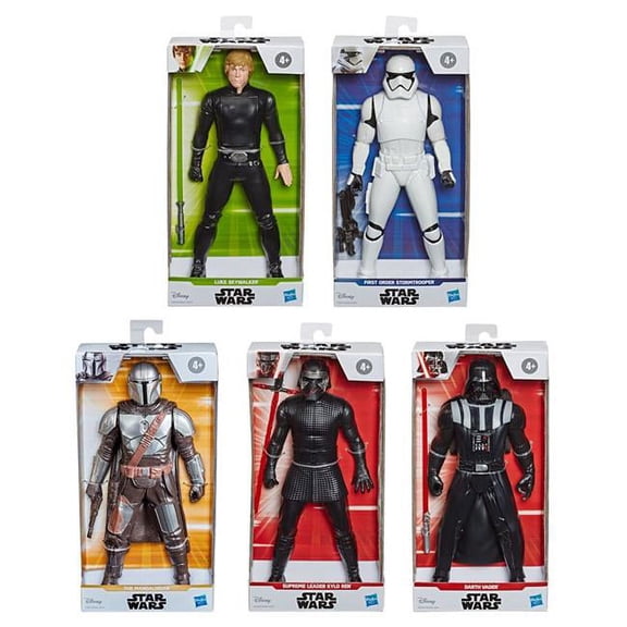 Hasbro HSBE8063 Star Wars Olympus Figures Toy, Assorted Color - 8 Piece