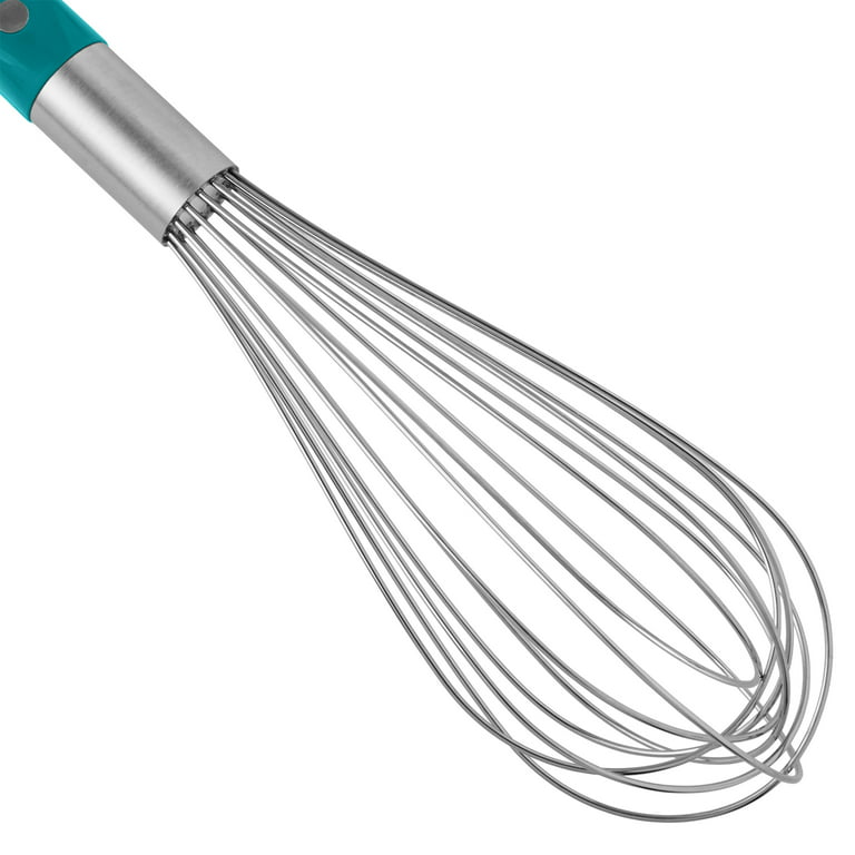 Mrs. Anderson's Baking Double Balloon with Aerator Ball Wire Whisk,  Stainless Steel, 12-Inch
