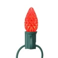 thumbnail image 2 of Pack of 25 Faceted LED C7 Red Christmas Replacement Bulbs, 2 of 3