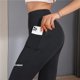 thumbnail image 1 of Leggings sin costuras con bolsillo para mujer, mallas suaves para entrenamiento, conjuntos de fitness, pantalones de yoga, ropa de gimnasio de cintura alta, leggings de licra, 1 of 5