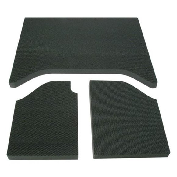 DEI 050132 Jeep Wrangler à 4 Portes 2007-2010 avec Serre-Tête Amortissant - Noir - 3 Pcs