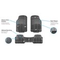 thumbnail image 4 of FH Group F11306GRAY-3ROW Floor Mat (Trimmable Heavy Duty 3 Row SUV All Weather 4pc Full Set - Gray), 4 of 6