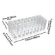 thumbnail image 4 of 27 Ranuras Acrílico Lápiz Labial Organizador Transparente Encimera Maquillaje Almacenamiento Display, 4 of 8