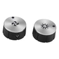 thumbnail image 4 of simhoa Blower and Light Control Knobs Parts for Range Hood for E6442SS E60 E64E30SS, 4 of 8