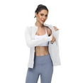 thumbnail image 3 of TRYSIL Women's Athletic Jackets Sun Protection Lightweight Full-Zip Long Sleeve Outdoor Running UPF 50+ Sun Workout Shirts,Size(XS-4XL), 3 of 8