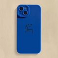 thumbnail image 3 of Cartoon Red Man Phone Case For iPhone 15 14 13 12 11 Pro Max Mini X XR XS 7 8 Plus SE Shockproof Middle Finger Soft Back Cover, 3 of 5