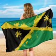 thumbnail image 6 of XYZCANDO Jamaican Flag Pattern Car Seat Protector, Comfortable Car Cushion Seat Covers Durable Non-Slip for Cars Trucks Vans, 6 of 11