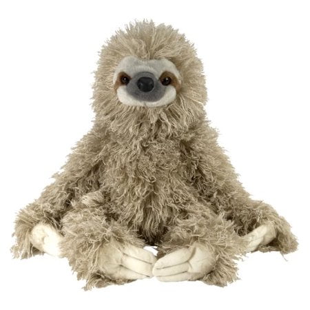 Wild Republic Cuddlekin Three Toed Sloth 12" Huggable Stuffed Plush Animal Kids 