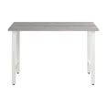 thumbnail image 2 of Hustle 48W Computer Desk with Metal Legs in Platinum Gray - Engineered Wood, 2 of 8
