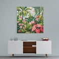 thumbnail image 3 of Tropical Plants Canvas Wall Art, Botanical Wall Art Tropical Garden Poster Aesthetic Abstract Prints Boho Decorations Flower Pictures Floral Wall Décor for Living Room Farmhouse (16x16 Inches), 3 of 6