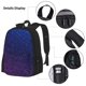thumbnail image 3 of Balery Neon Glitter Mochila escolar 3 en 1 para niños: mochila resistente con lonchera térmica y estuche para lápices. Mochila escolar para niños y niñas., 3 of 7