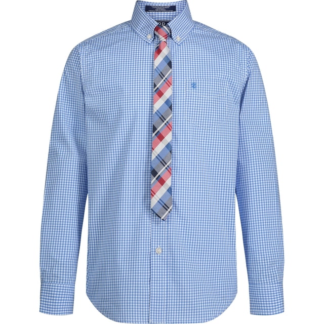 Vestido grande de manga larga con lazo Libélula 10 para niños Shirt IZOD