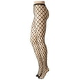 thumbnail image 3 of Natori Maxi Net Fashion Fishnet Tights - Womens - Female, XL, Black, 3 of 3