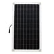 thumbnail image 1 of Irfora 12V 20W Panel solar Célula solar de silicio monocristalino con doble cargador de coche USB Clip de cocodrilo encendedor DIY Impermeable Camping Panel portátil de energía solar Compatible para i Irfora Cargador de panel, 1 of 7