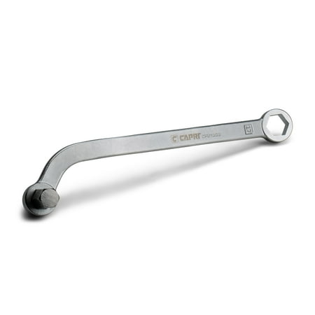 

Capri Tools Oil Drain Plug Wrench 14 mm box end x 17 mm hex driver compatible with most BMW and Mercedes-Benz vehicles