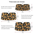thumbnail image 5 of Hand Drawn Oranges Car Windshield Sun Shade Foldable Car Front Window Visor Heat and UV Protection 55x27.6, 5 of 8