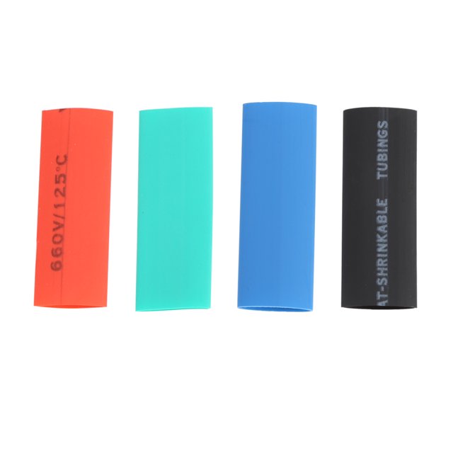 Polyolefin DIY 530Pcs 2:1 Shrinkable Tubing, Heat Shrink Tube, For Workshops Garages