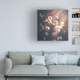 thumbnail image 3 of Canvas Wall Art - Cicek Kiral 'The Invasion' Wall Art for Living Room, Bedroom, or Office D?cor by Trademark Fine Art - 35 x 35 Inches, 3 of 4