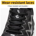 thumbnail image 3 of Zapatos De Seguridad Zapatos de trabajo de construcción para hombres con punta de acero antideslizante para deportes al aire libre (46 negro) Ehuebsd Para Estrenar, 3 of 9